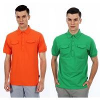 ราคา OASIS Best Seller เสื้อโปโลชาย รุ่น MPSV-0999 สีส้ม, เขียว (2379481966)