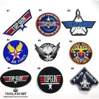 ราคา ตัวรีดติดเสื้อ ทหาร ชุดนักบิน Topgun นักบิน ทหารอากาศ Top Gun Patch wop งานปัก DIY ตัวรีด อาร์ม ติดเสื้อ ชุดทหาร โลโก้ (6863636148)