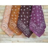 ราคา ผ้าเช็ดหน้า ผ้าเช็ดหน้าวินเทจ ผ้าโพก ผ้าคาดผม ผ้าผูกผม เนื้อผ้าคอตตอน100% (1112183481)