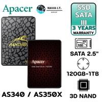 ราคา APACER AS340/ AS350X 120GB - 512GB SSD R/W UP TO 550/500MBPS. รับประกัน 3 ปี (2366641184)