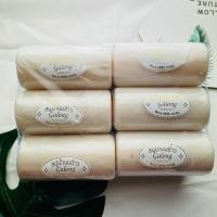 ราคา (ยกแพ็ค 12 ก้อน) สบู่น้ำนมข้าว รุ่นขอนไม้ สบู่น้ำนมข้าวธรรมชาติ สบู่กาลอง GalongRice Milk Soap (10289233446)