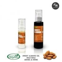 ราคา Aroma&More Sweet Almond Oil Virgin, Organic น้ำมันสวีท อัลมอลด์ เวอร์จิ้นออร์แกนิก (Cosmetic Grade) 30/120ML (2154765718)