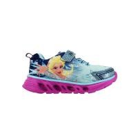 ราคา BATA BUBBLE GUMMERS Frozen รองเท้าผ้าใบเด็กหญิง แบบแปะปรับขนาดได้ มีไฟ รองเท้าแฟชั่นเด็ก รองเท้าเด็กน่ารัก รองเท้าเด็กใส่สบาย สีฟ้า 3419513 (7600537636)
