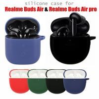 ราคา Washable Silicone Protective Cover Shell Anti-fall Earphone Case for realme Buds Air Pro TWS Wireless Bluetooth Earphones for realme Buds Air neo (6271144329)