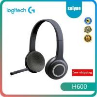 ราคา ชุดหูฟังไร้สาย Logitech H600 พร้อมไมโครโฟน (2867984823)