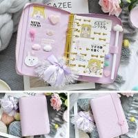 ราคา [เซ็ต] แพลนเนอร์ + ของตกแต่ง Polkadot ⭐️ Zip & Band Planner Set PU Diary Notebook สมุดแพลนเนอร์ สมุดโน๊ต ไดอารี่ สมุดบันทึก แฟ้มสันห่วง A6 mimisplan (1539499440)