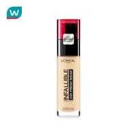 ราคา L’Oreal ลอรีอัล ปารีส อินฟอลลิเบิล 24 อาวร์ส เฟรช แวร์ รองพื้นสูตรน้ำ 30 มล. #125 เนเชอรัล โรส (1744463136)