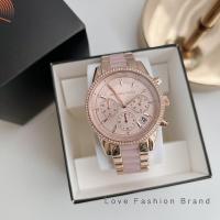 ราคา ✨ผ่อน0%~แท้100%✨นาฬิกาข้อมือ MK6307 Rosegold Watch. (1248921545)