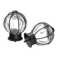 ราคา IKEA BLAST บลอสท์ หัวสวม 1 คู่ สำหรับ ราวม่าน ikea (1493603470)