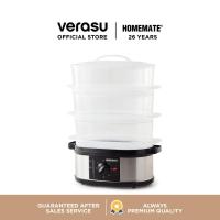 ราคา HOMEMATE หม้อนึ่งอาหารไฟฟ้า 3 ชั้น รุ่น HOM-261481 (5917644986)