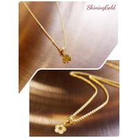 ราคา SHINING GOLD สร้อยคอทองคำแท้ ดอกไม้แฟนซี สวย เก๋ ใส่ชิวๆได้ทุกวัน ทองคำแท้ 96.5% น้ำหนัก ครึ่งสลึง (1.9 กรัม) (3677574256)