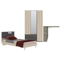 ราคา SB Design Square ชุดห้องนอน ขนาด 3.5 ฟุต รุ่น Minimo สีโอ๊คอ่อน แบรนด์ SB FURNITURE (20188947582)