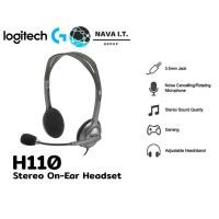 ราคา LOGITECH H110 หูฟังSTEREO ON-EAR HEADSET รับประกันศูนย์ 2 ปี (4254645554)