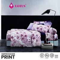 ราคา LOTUS ชุดผ้าปู 3.5ฟุต+ผ้านวม ลายLI 065 รุ่น Impression Print ส่งฟรี (1578161921)