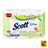 ราคา สก๊อตต์ เอ็กซ์ตร้า เนเชอรัล คลีน กระดาษชำระแบบม้วน แพ็ค 6 (6315720340)