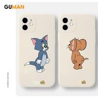 ราคา Guman เคสคู่ เคสไอโฟน คู่รัก ขอบเหลี่ยมกันกระแทกซิลิโคนนุ่มการ์ตูนน่ารักตลก เคสโทรศัพท์ Compatible for iPhone 13 12 11 Pro Max SE 2020 X XR XS 8 7 6 6S Plus พลัส HFK29 (11555671719)