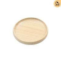 ราคา ที่รองแก้วไม้ยางพารา ไร้รอยต่อ จานรองแก้วไม้ยางพารา จานรองแก้วกลม (8200273125)