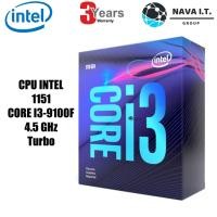 ราคา INTEL 1151 CORE I3-9100F CPU (ซีพียู) 4.5 GHZ TURBO สินค้ารับประกัน 3 ปี (5019604898)