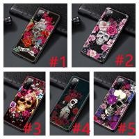 ราคา Zte Nubia Play Z17S RedMagic Red Magic 3 3S Mars 5G 5S 6 7 7S 8 6R Pro Plus 230504 เคสโทรศัพท์มือถือแบบนิ่ม ลายกะโหลก ดอกไม้ สีดํา (18881420031)