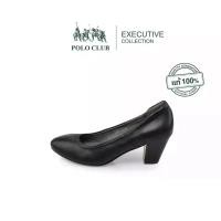 ราคา POLO CLUB รองเท้าหนัง รุ่น P1849 สีดำ | รองเท้าคัดชูผู้หญิง (2325897955)