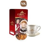ราคา [7.15 โค้ด 20CCB715 ลด 20%] กาแฟ ถั่งเช่า (กาแฟ อ.วิโรจน์) Cordy Plus Coffee คอร์ดี้ พลัส ผสมถั่งเช่า (1 กล่องมี 10 ซอง) (12806664671)