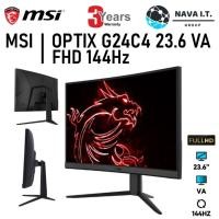 ราคา MSI MONITOR (จอมอนิเตอร์) OPTIX G24C4 23.6 VA FHD 144HZ ประกันศูนย์ 3 ปี (10088105863)