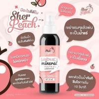ราคา สเปรย์น้ำแร่กันแดดสเปรย์เชอพีช เสปรย์น้ำแร่กันแดด Sherpeach Mineral Spray Spf30 PA+++ **ของแท้ (2481919372)