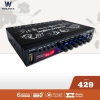 ราคา (ใช้โค้ดลดเพิ่ม) Worldtech รุ่น EQ-300_BLK ปรีแอมป์รถยนต์ หน้าจอ Digital อีควอไลเซอร์ Equalizer 7 band , ปรีแอมป์รถยนต์,ปรีคาราโอเกะ (13902745035)