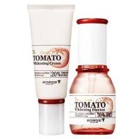 ราคา Skinfood Premium Tomato Whitening Essence 50ml + Cream 50ml เซรั่ม+ครีมบำรุงมะเขือเทศที่ใช้สารสกัดจากมะเขือเทศออแกนนิค (233393214)