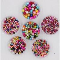 ราคา ลูกปัด ไข่มุกเทียม ABS สีงาช้าง / สีขาว / หลากสี DIY สำหรับทำสร้อยข้อมือ ขนาด 3.4.6.8.10.12.14 มม. (5661925822)