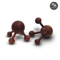 ราคา Aroma&More ไม้นวดกดจุดแมงมุม -ไม้นวดตัวกดจุดเพื่อสุขภาพ Wood massage tools (2353942976)