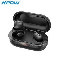 ราคา Mpow M5 / T5 หูฟัง TWS รุ่นอัพเกรด T5/M5 เสียง 3D ไร้สายบลูทูธ กันน้ำ (2402760970)