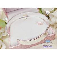 ราคา กำไลข้อมือเงินแท้92.5% แบบแบน ขัดเงา-แบบตัน หนัก 1 บาท HAN0001 ขนาดข้อมือ 6.3-6.5 นิ้ว(กำไลสามารถขยายความกว้างได้) (2050513944)