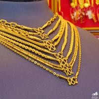 ราคา สร้อยคอทองคำแท้ 10ลาย ยอดนิยม น้ำหนัก 1 สลึง ทองคำแท้ 96.5%มีความยาวทุกขนาด ตั้งแต่เด็ก ถึงสวมคอได้ ราคา บริการโดนใจ (4504252081)