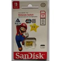 ราคา (WOEIPIOSDKJ ลด 10%)(มือ 2 พร้อมส่ง) Sandisk for Nintendo Switch 256gb ลายมาริโอ้ (22020288892)