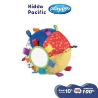 ราคา [ใช้ 2 โค้ดลดเพิ่ม] Playgro Loopy Loops Ball ของเล่น เสริมพัฒนาการ การได้ยินของหนูๆ มีเสียงกรุ้งกริ้งและกระจกให้น้องๆส่องตัวเอง (1523677817)