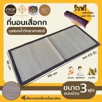 ราคา เสื่อกกบุฟองน้ำวิทยาศาสตร์ ขนาด 3 ฟุต รุ่นทอเครื่อง แบบม้วนเก็บ ถูกใจสายปิคนิค - Reed mattress padded with sponge (1525378076)