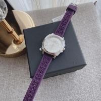 ราคา ผ่อน0%~แท้100%สายยาง สีม่วง COACH Boyfriend Women's Watch 14503144/ 14502091 (1432048174)