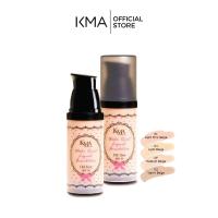 ราคา KMA รองพื้นปกปิด สูตร Oil-Free + กันแดด Water Resist Liquid Foundation 30ml. (ดีไซน์เก่า) (1630178618)