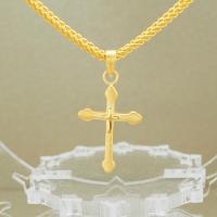 ราคา จี้ไม้กางเขน ทองแท้99.9% หนัก 0.55-0.6 กรัม (9100107103)