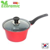 ราคา DREAM CHEF รุ่น Ecoramic หม้อด้ามเคลือบเซรามิก ลายหินอ่อน ขนาด 18ซม. ฟรี! ฝาครอบแก้ว (1772613582)
