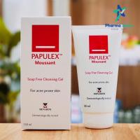 ราคา [150 mL] Papulex Moussant Soap Free Cleansing Gel สำหรับคนเป็น สิว ผิวมัน ผิวแพ้ง่าย สิวอุดตัน เจลล้างหน้า (600195896)
