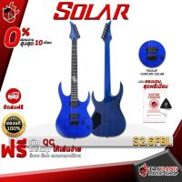 ราคา [ช้อปวันนี้รับคูปองส่วนลด 1,000.- MAX] กีต้าร์ไฟฟ้า Solar S2.6FBL【ฟรี】ของแถม Premium พร้อม SETUP จัดส่งฟรี - เต่าแดง (9677078752)