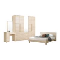 ราคา SB Design Square ชุดห้องนอน ขนาด 5 ฟุต รุ่น Hakone สีโอ๊คอ่อน แบรนด์ KONCEPT FURNITURE (7442361178)
