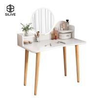 ราคา Silive Shop พร้อมส่งโต๊ะเครื่องแป้ง โต๊ะเครื่องแป้งมินิมอล โต๊ะเครื่องแป้งเกาหลี โต๊ะแต่งหน้า # G-804A (16345123022)