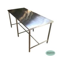 ราคา CMS โต๊ะ โต๊ะทำงาน โต๊ะทานข้าว โต๊ะสแตนเลส พื้นโต๊ะเป็นสแตนเลส ความหนา1มม. ขนาด80*180ซม.ความสูง82ซม. มีขาปรับ (3000195698)