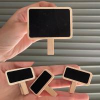 ราคา ไม้หนีบกระดานดำ ป้ายกระดานดำ กระดานดำจิ๋ว ของตกแต่ง ป้ายราคากระดานดำ ชอล์กเขียนกระดานดำ พร้อมส่ง (6440345115)