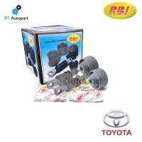 ราคา RBI บูชปีกนก Toyota Camry ACV30 ปี03-07 ACV40 ACV41 ปี07-13 / บูชปีกนกล่าง บู๊ชปีกนก บูทปีกนก 48655-28020 48654-28020 (11309032075)