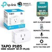 ราคา TP-LINK TAPO P105 MINI SMART WI-FI PLUG ปลั๊กอัจฉริยะ สามารถสั่งการด้วยเสียงผ่าน รับประกัน1 ปี (13117364580)