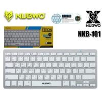 ราคา Nubwo NKB-101 Keyboard Bluetooth Eteon (คีย์บอร์ดแบบบลูทูธ) (7891780572)